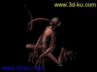 3D打印模型生化危机中的怪物的图片