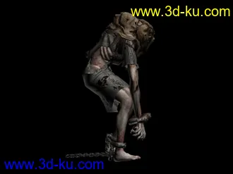 3D打印模型生化危机中的怪物的图片