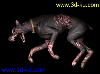 3D打印模型生化危机中的怪物的图片