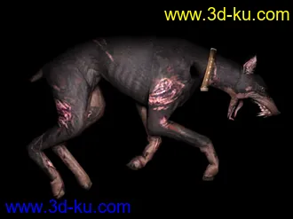 3D打印模型生化危机中的怪物的图片