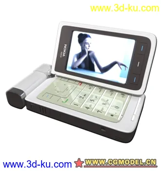 3D打印模型不知道有没有人发过 N93 手机的图片