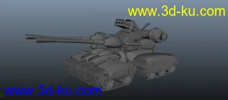 3D打印模型装甲坦克的图片