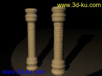 3D打印模型柱子的图片