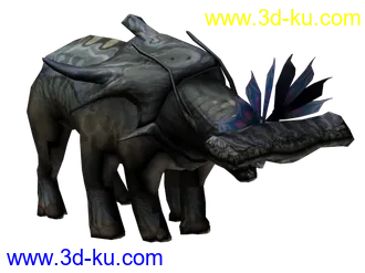 3D打印模型《阿凡达》最后的救星——锤头雷兽的图片