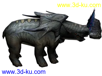 3D打印模型《阿凡达》最后的救星——锤头雷兽的图片