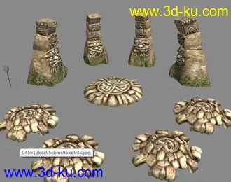 3D打印模型霸王传送门 烤猪的图片