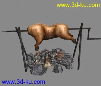 3D打印模型霸王传送门 烤猪的图片