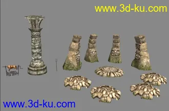 3D打印模型霸王传送门 烤猪的图片