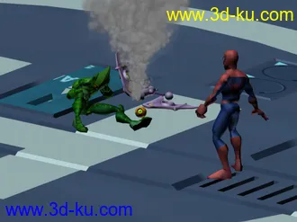 3D打印模型蜘蛛侠电影三部曲中出现的反派角色大集合的图片