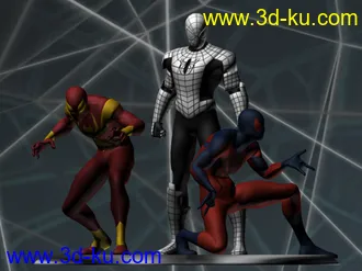 3D打印模型【首发】蜘蛛侠破碎维度-全部雕像-蜘蛛侠、沙人、死侍、哥布林、章鱼博士等的图片