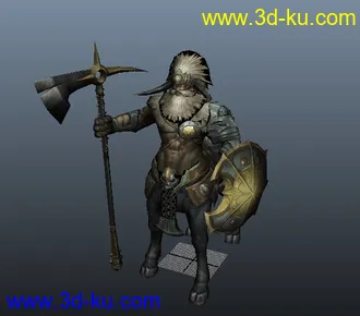 3D打印模型天堂二-人馬的图片