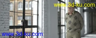 老爷爷三维模型带贴图的图片