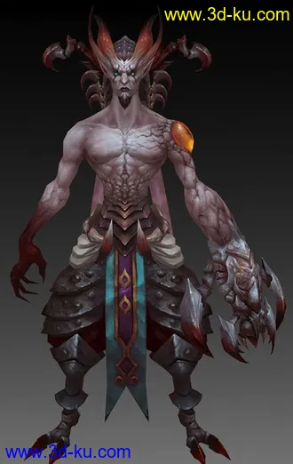 3D打印模型斗战神 蝎卫的图片