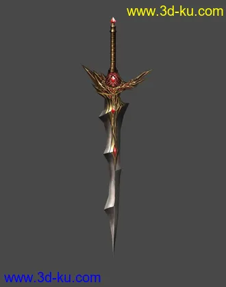 3D打印模型剑的图片