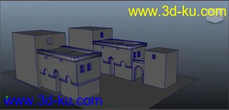 3D打印模型刺客信条小场景练习的图片