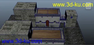 3D打印模型刺客信条小场景练习的图片