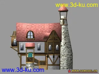 3D打印模型场景的图片