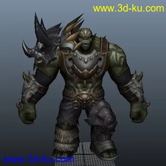 3D打印模型天堂2-獸人族5隻的图片