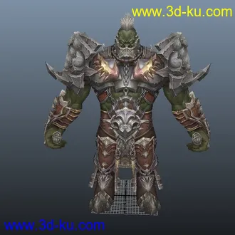 3D打印模型天堂2-獸人族5隻的图片
