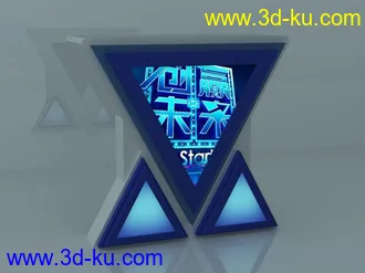 3D打印模型一个桌子的图片