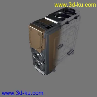 3D打印模型很酷的电脑主机的图片