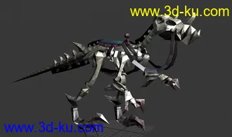 3D打印模型魔兽小恐龙的图片