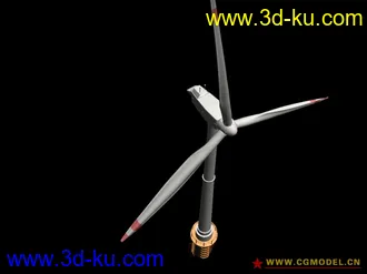 3D打印模型风车的图片