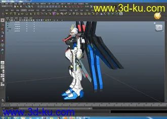 3D打印模型机器人高达的图片