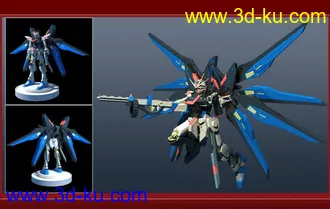 3D打印模型机器人高达的图片