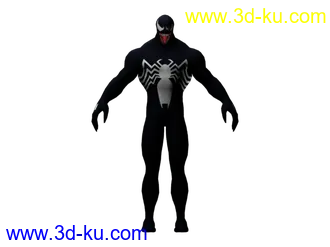 3D打印模型蜘蛛侠3反派角色——毒液的图片