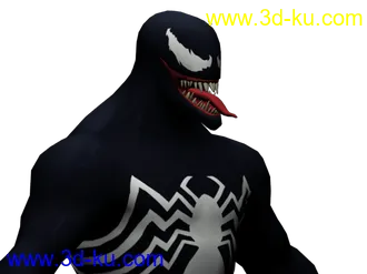 3D打印模型蜘蛛侠3反派角色——毒液的图片