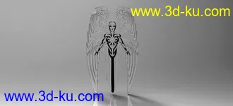 3D打印模型[转]天使徽章angle_logo的图片