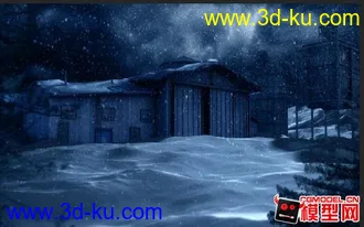 3D打印模型下雪场景的图片