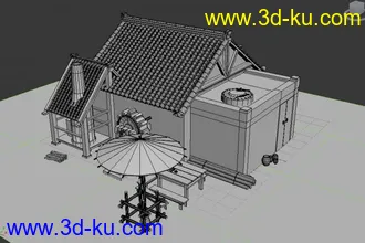 3D打印模型偏游戏场景的图片