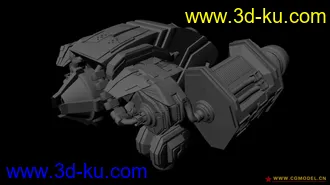 3D打印模型小飞船的图片
