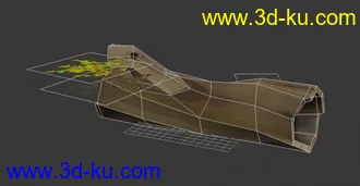 3D打印模型Q版游戏低模树木，三种样式形态，超好用，含有3ds格式文件的图片