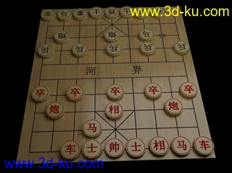3D打印模型象棋的图片