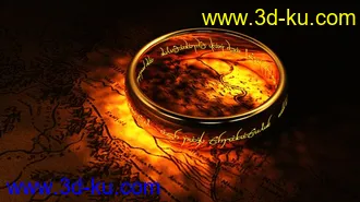 3D打印模型魔戒一枚的图片