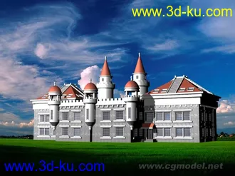 3D打印模型绝对经典-欧洲城堡的图片