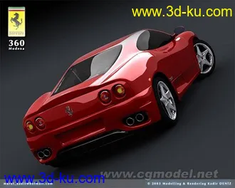 3D打印模型法拉利极品轿车!!!的图片