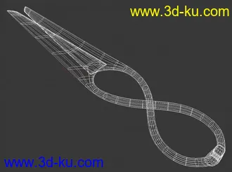3D打印模型两把剪刀实模的的图片