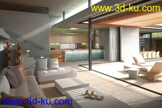 3D打印模型5套高品质多角度室内场景的图片