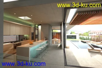 3D打印模型5套高品质多角度室内场景的图片