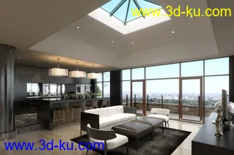 3D打印模型5套高品质多角度室内场景的图片