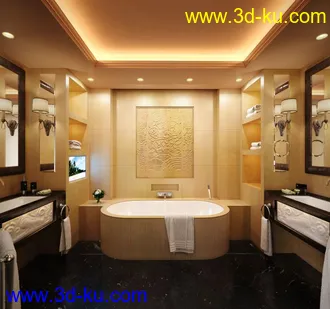 3D打印模型10套高品质室内场景的图片