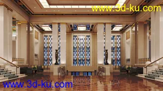 3D打印模型10套高品质室内场景的图片