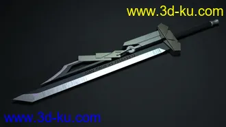 3D打印模型科幻剑的图片