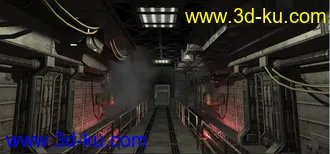 3D打印模型科幻走廊的图片
