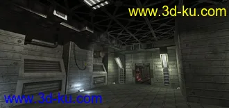 3D打印模型科幻走廊的图片