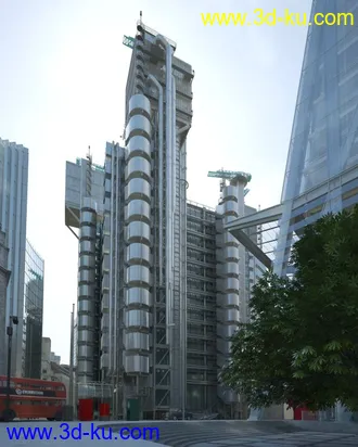 3D打印模型高品质英国伦敦城的多角度场景的图片